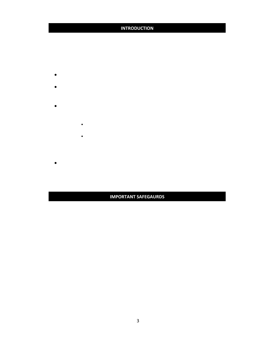 Caution | Peavey PV 1 UHF User Manual | Page 3 / 12