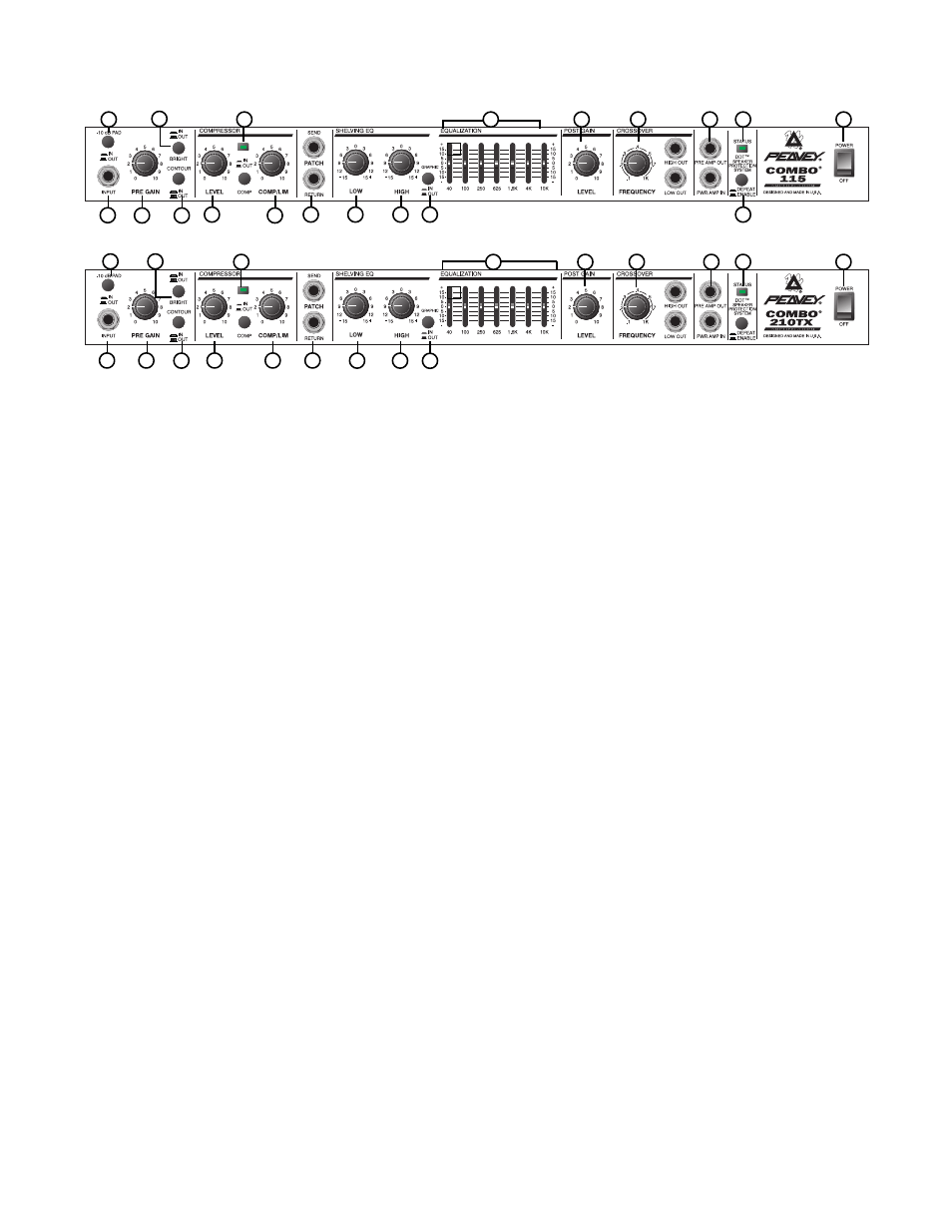 Peavey Combo 7/9780300698 User Manual | Page 4 / 24