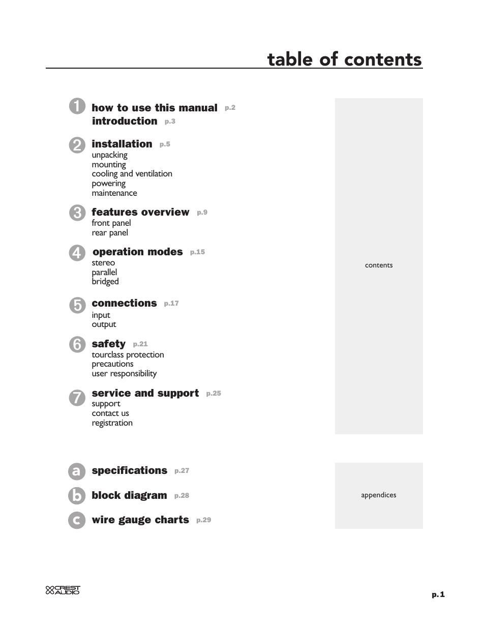 Peavey LT Series User Manual | Page 3 / 34