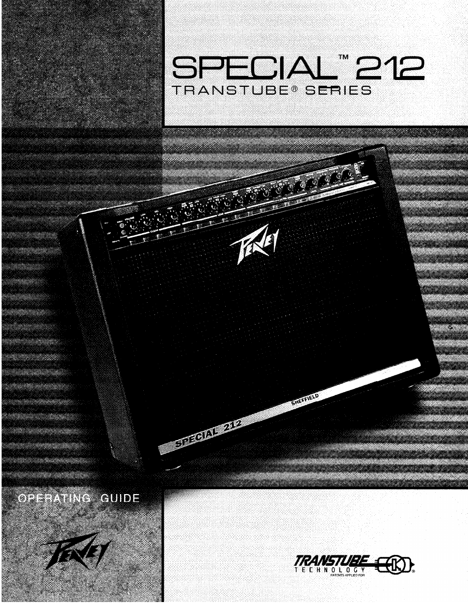 Peavey Special 212 User Manual | 20 pages