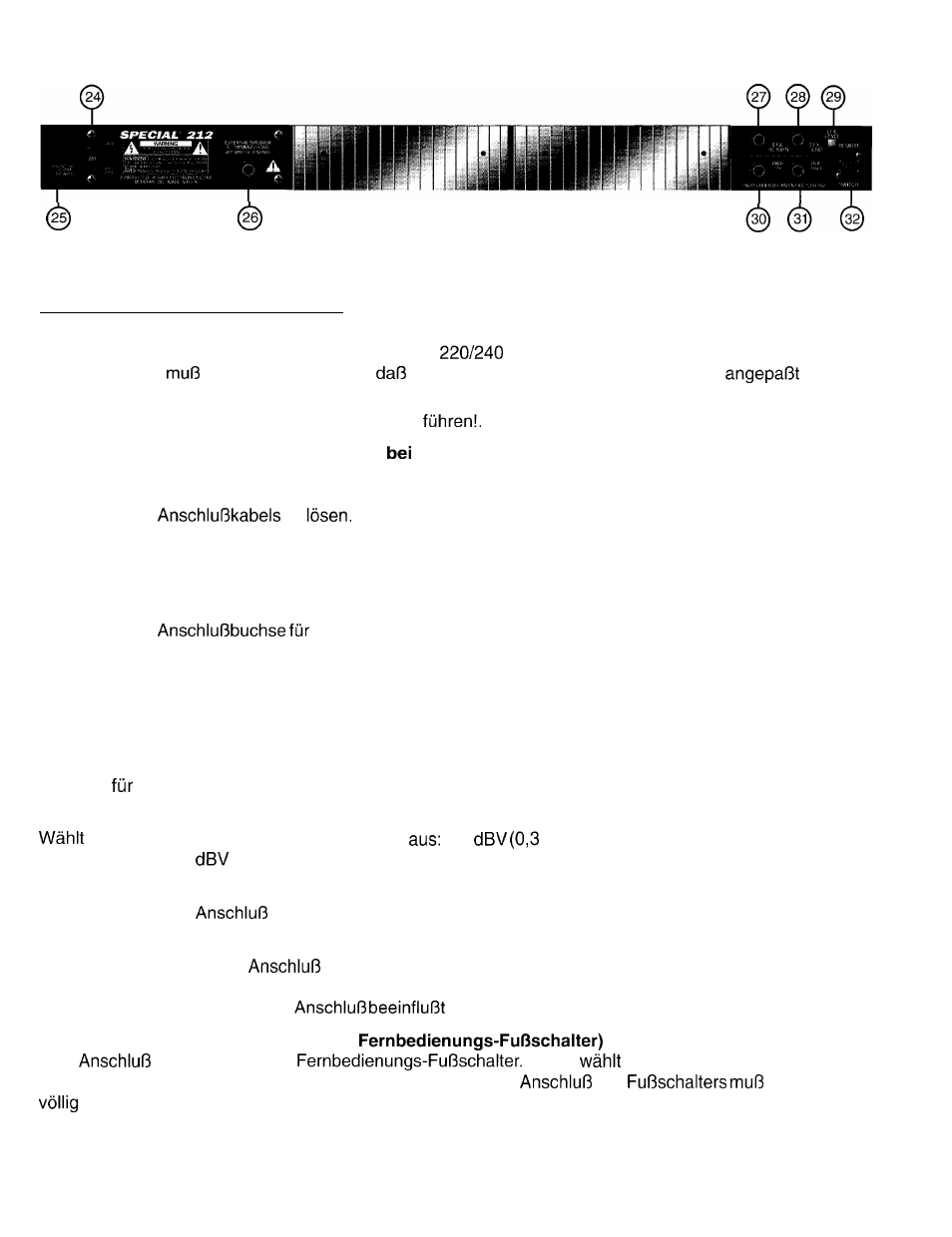 Peavey Special 212 User Manual | Page 16 / 20