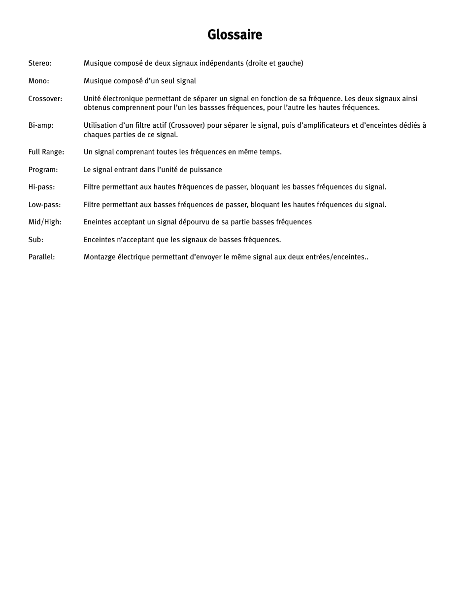 Ggllo os ss sa aiirre e | Peavey 12/0280304941 User Manual | Page 50 / 56