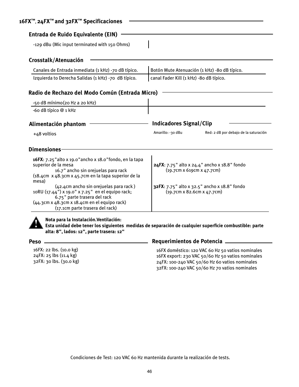 Peavey Mixer User Manual | Page 52 / 92