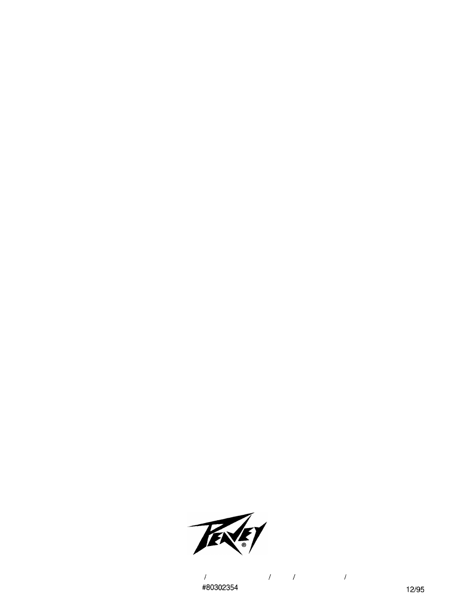 Peavey ENVOY 110 User Manual | Page 16 / 16