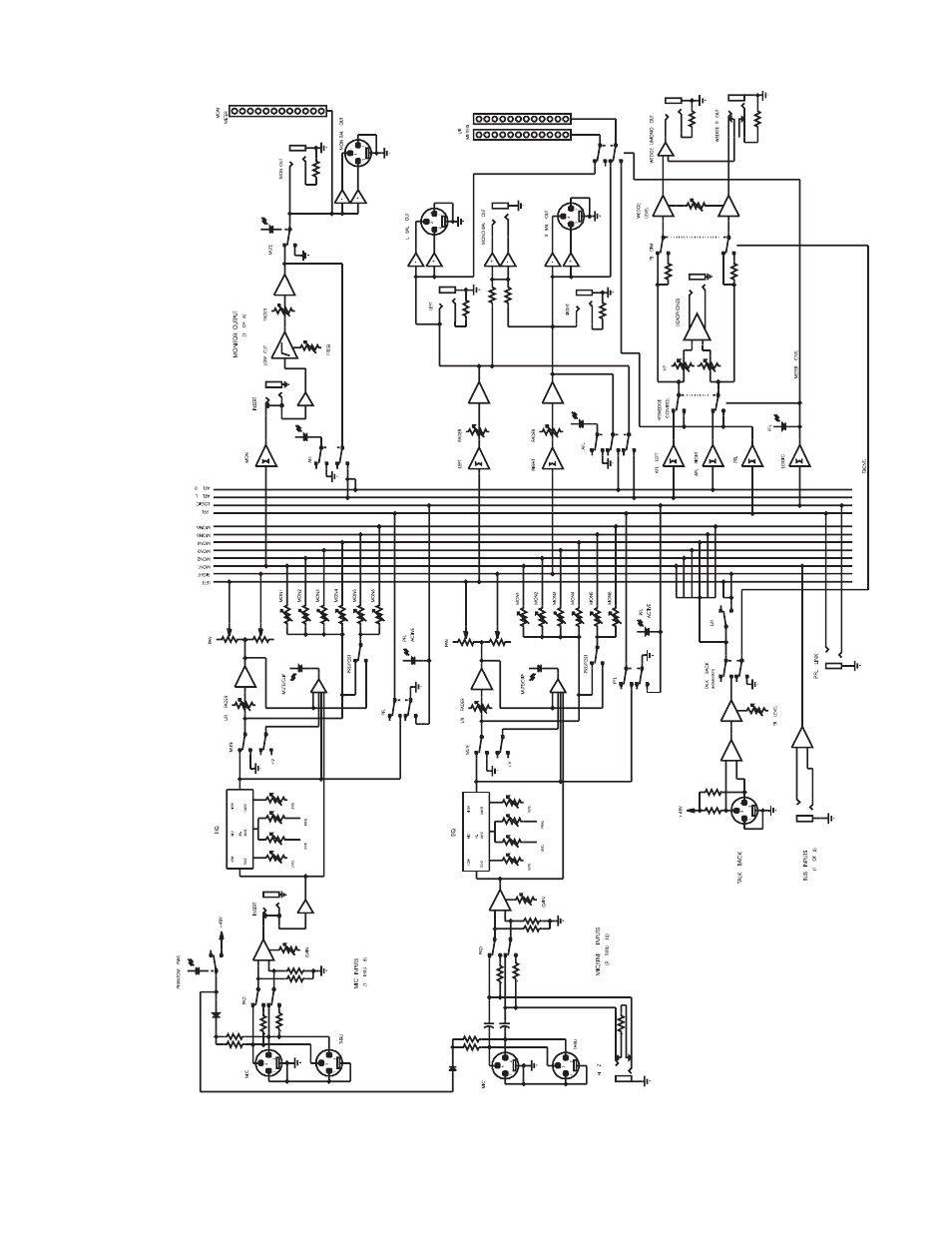 1606m block diagram | Peavey RQ 1606M User Manual | Page 11 / 40