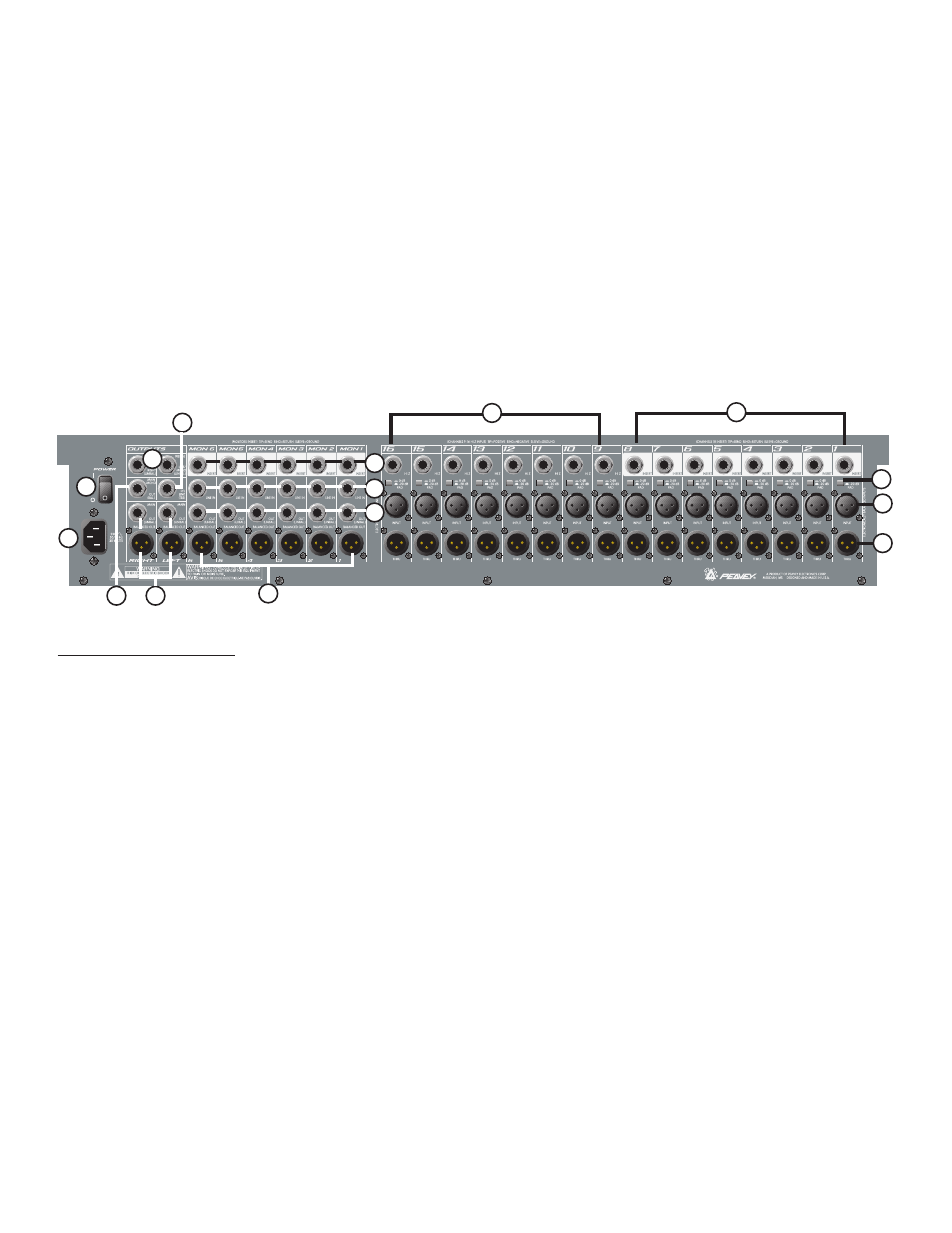 Peavey RQ 1606M User Manual | Page 21 / 40