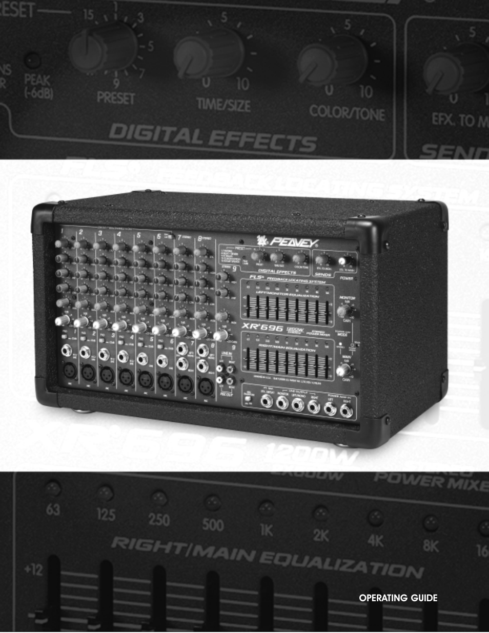 Peavey XR 696 User Manual | 40 pages