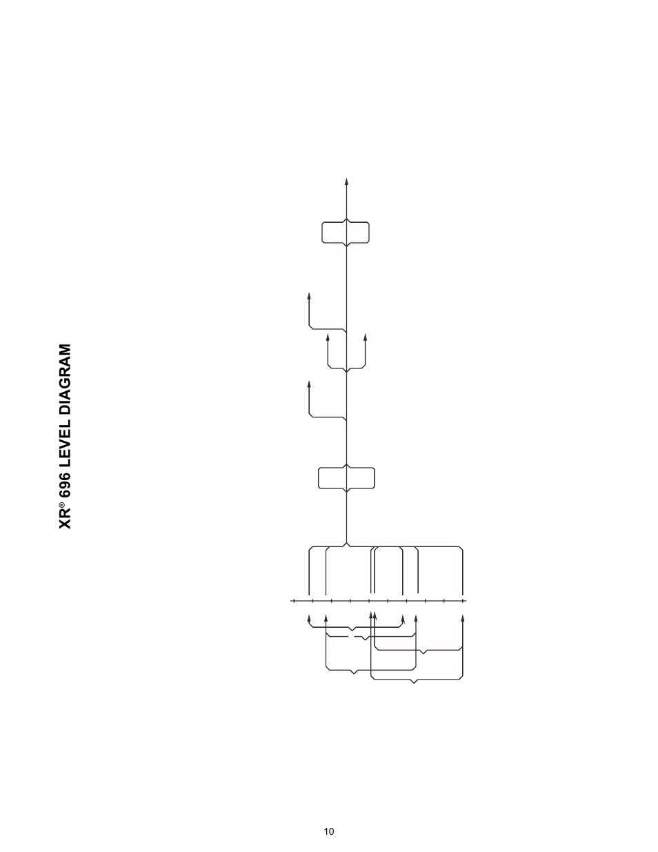 696 level diagram | Peavey XR 696 User Manual | Page 10 / 40