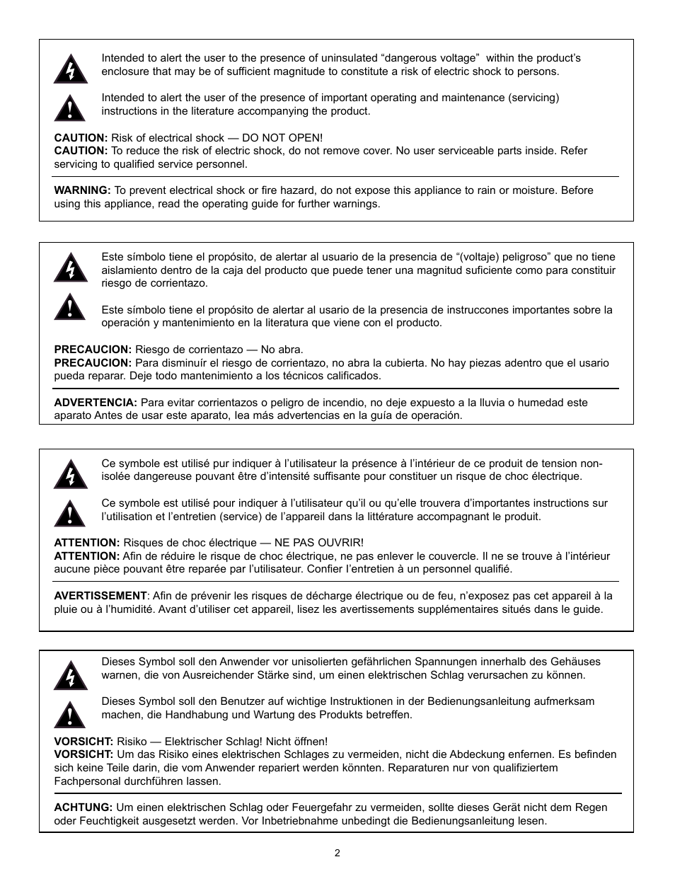 Peavey XR 696 User Manual | Page 2 / 40