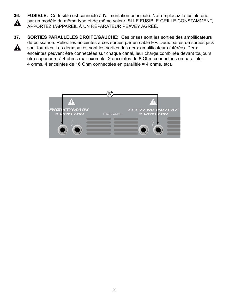 Peavey XR 696 User Manual | Page 29 / 40