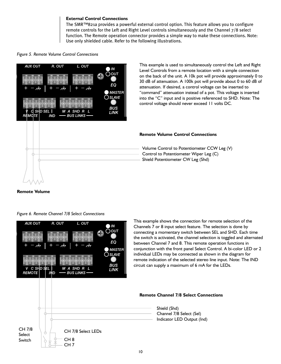 Peavey SMRTM 821a User Manual | Page 10 / 52