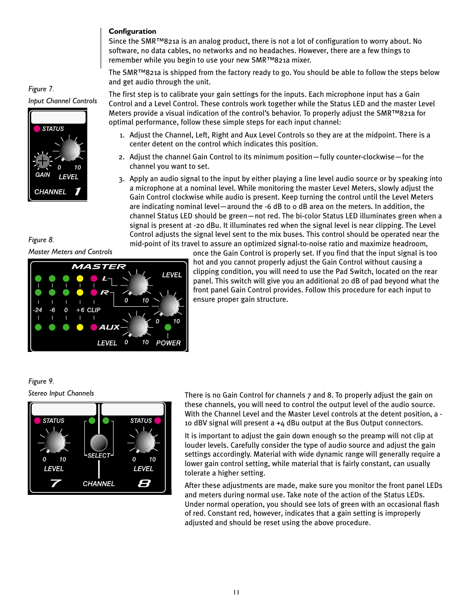 Peavey SMRTM 821a User Manual | Page 11 / 52