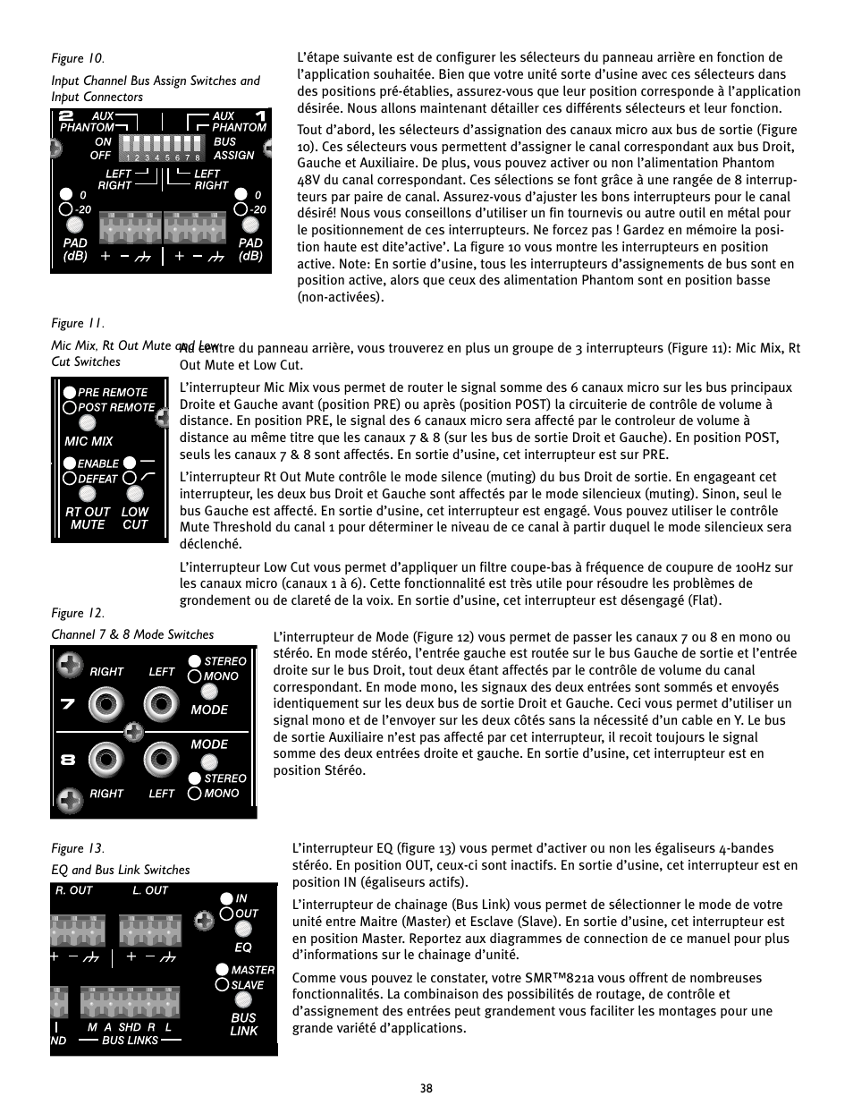 Peavey SMRTM 821a User Manual | Page 38 / 52