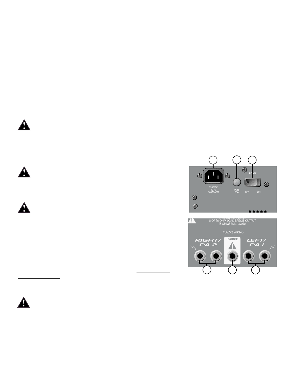 Peavey XR 684 Plus User Manual | Page 8 / 18
