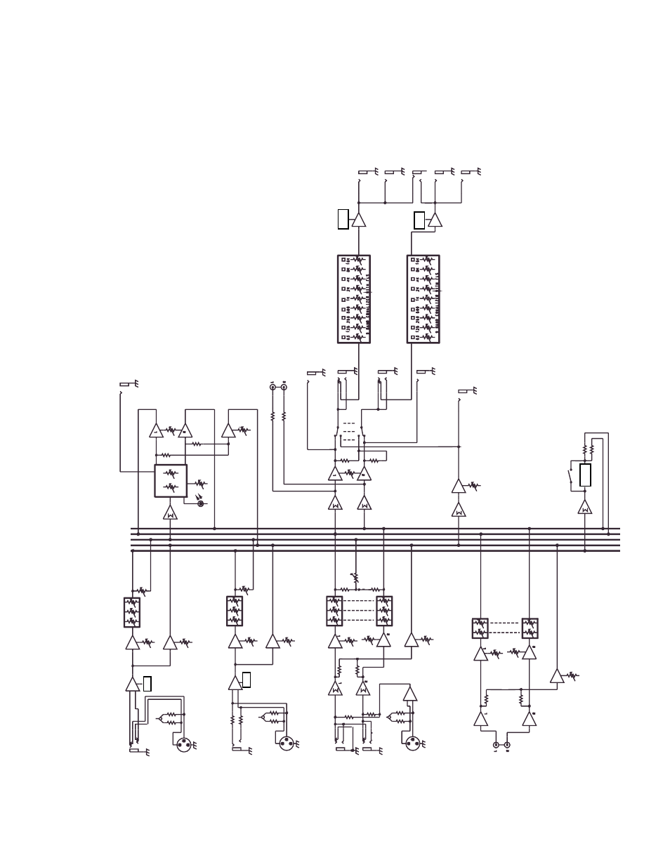 684 block diagram, Channels 1-4, Channels 5-6 | Channels 7-8 | Peavey XR 684 Plus User Manual | Page 9 / 18