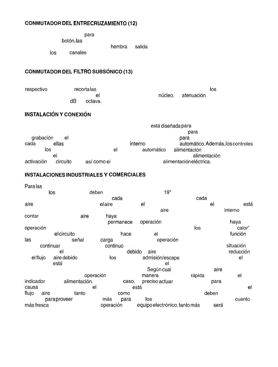 Peavey PV 2000 User Manual | Page 14 / 28