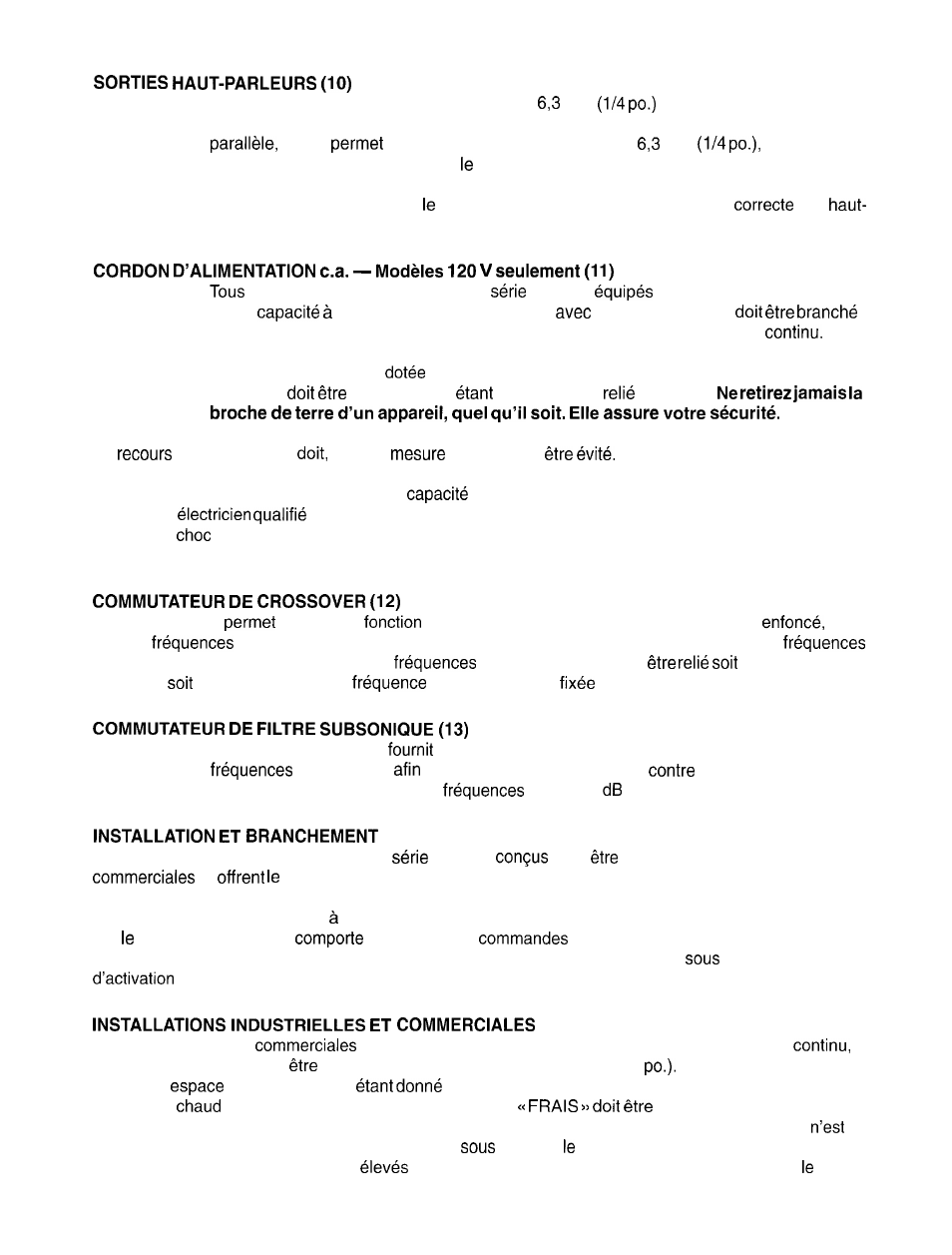 Peavey PV 2000 User Manual | Page 18 / 28