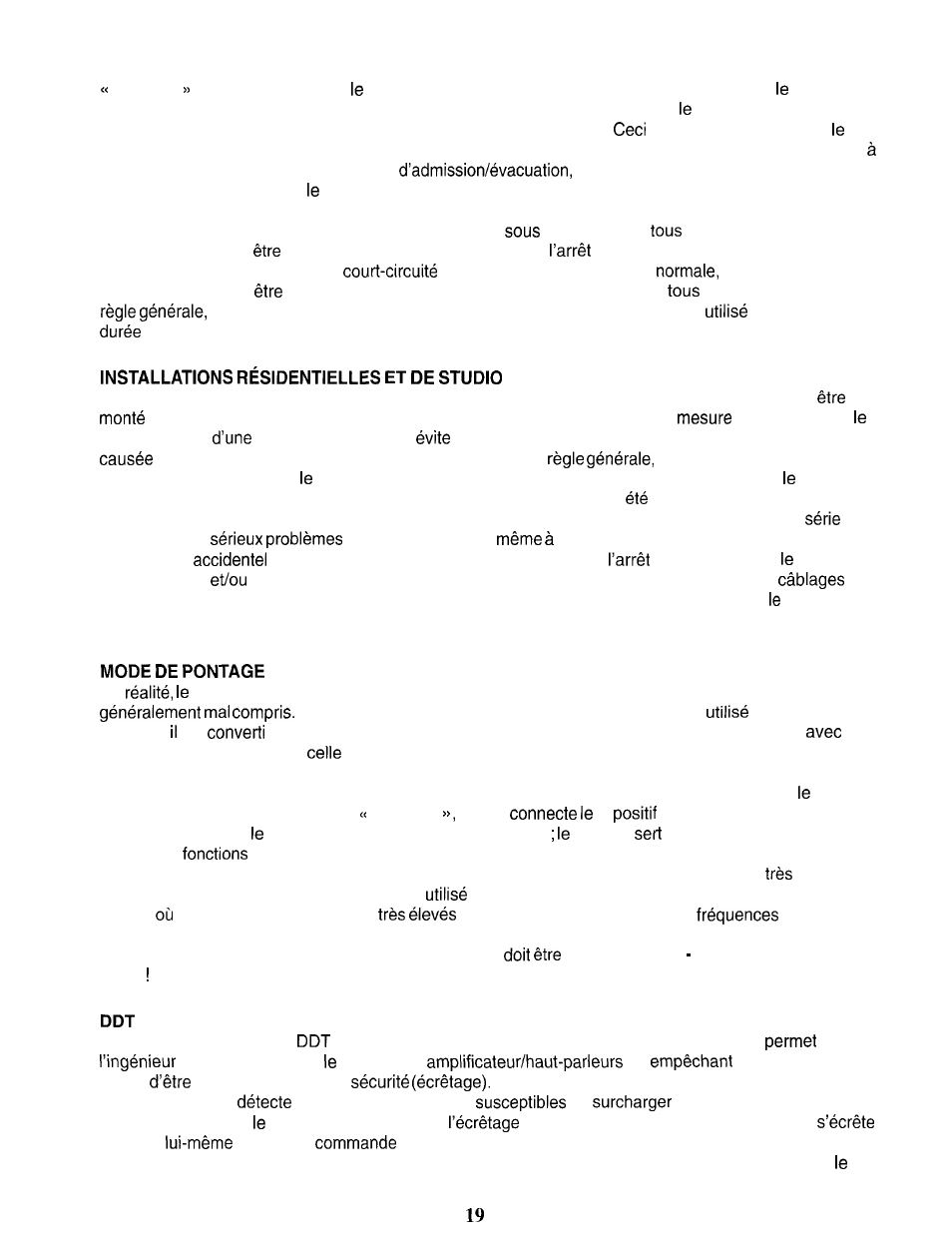 Peavey PV 2000 User Manual | Page 19 / 28