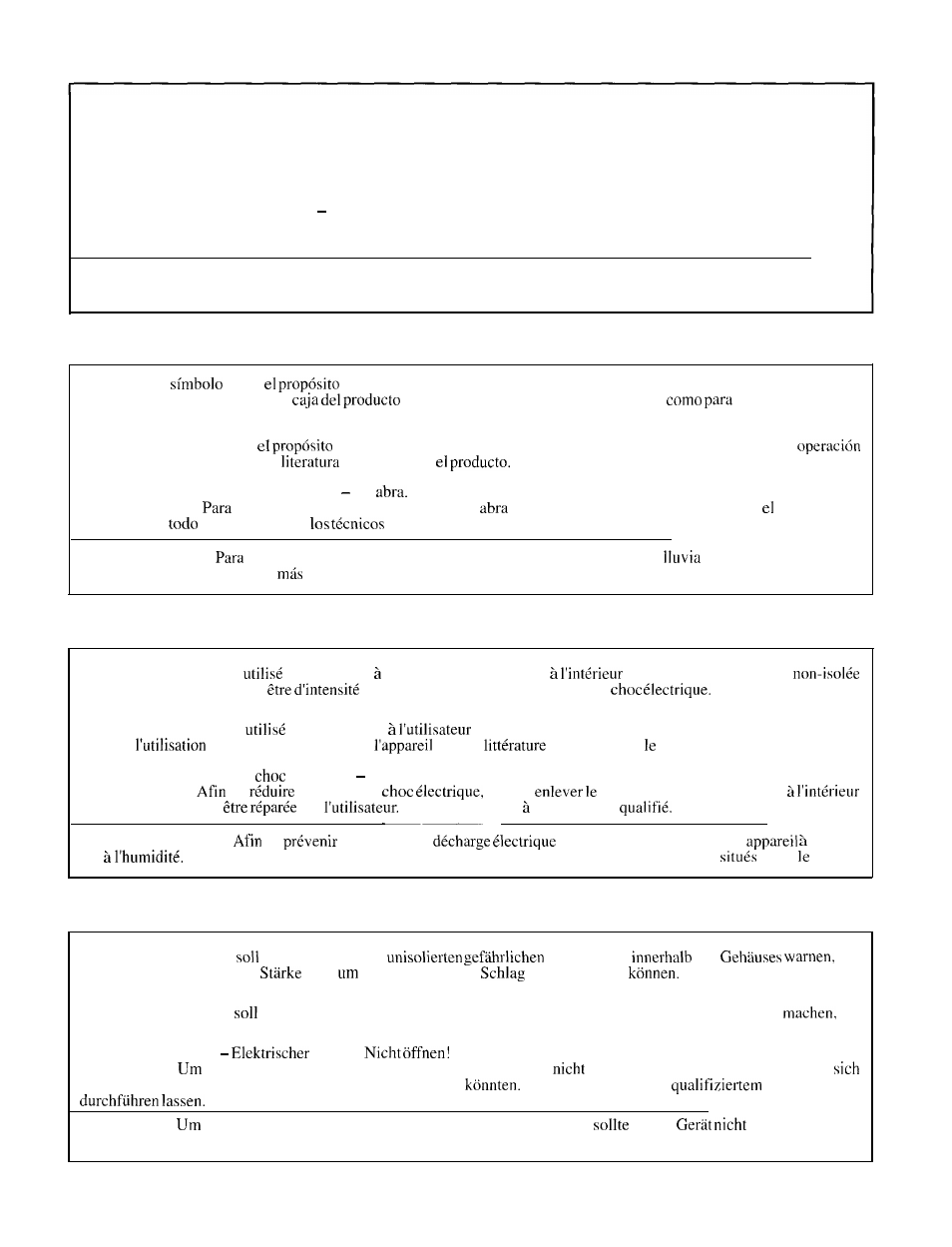 Peavey PV 2000 User Manual | Page 2 / 28