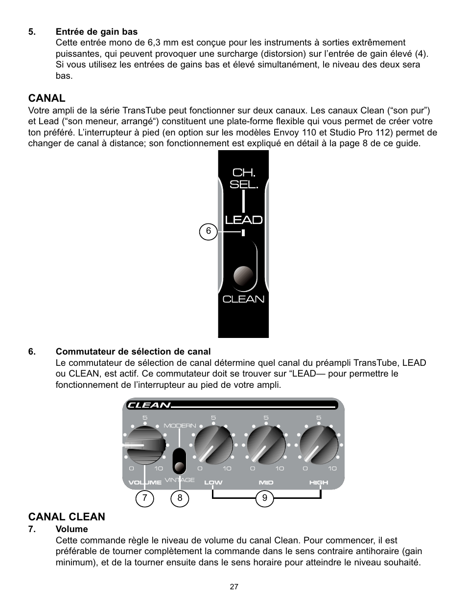 Peavey Studio Pro 112 User Manual | Page 27 / 48