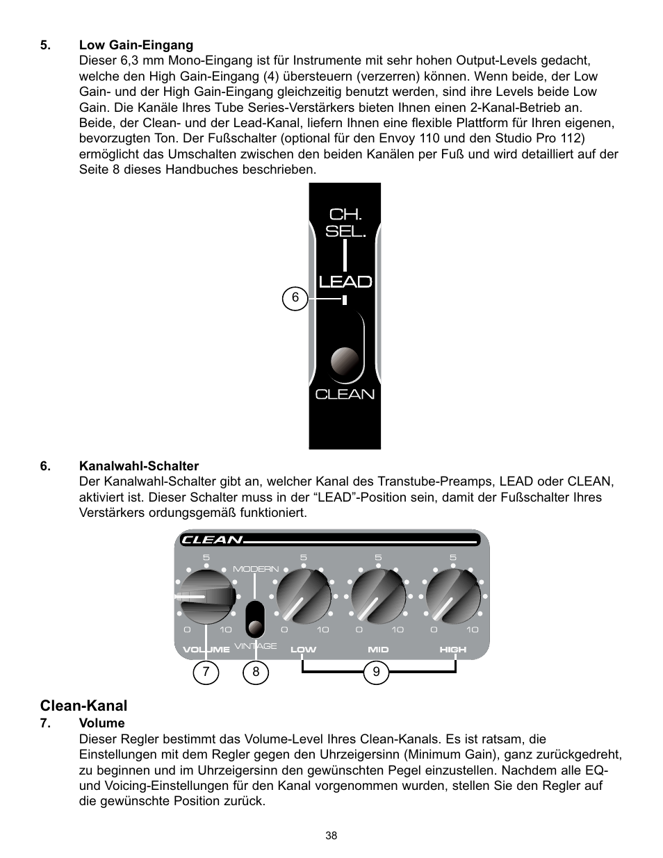 Peavey Studio Pro 112 User Manual | Page 38 / 48