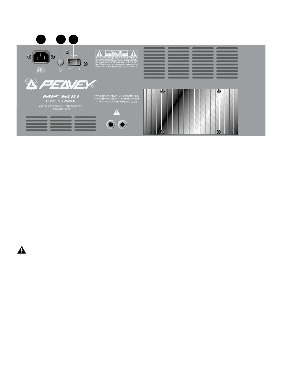 Peavey MP 600 User Manual | Page 12 / 32