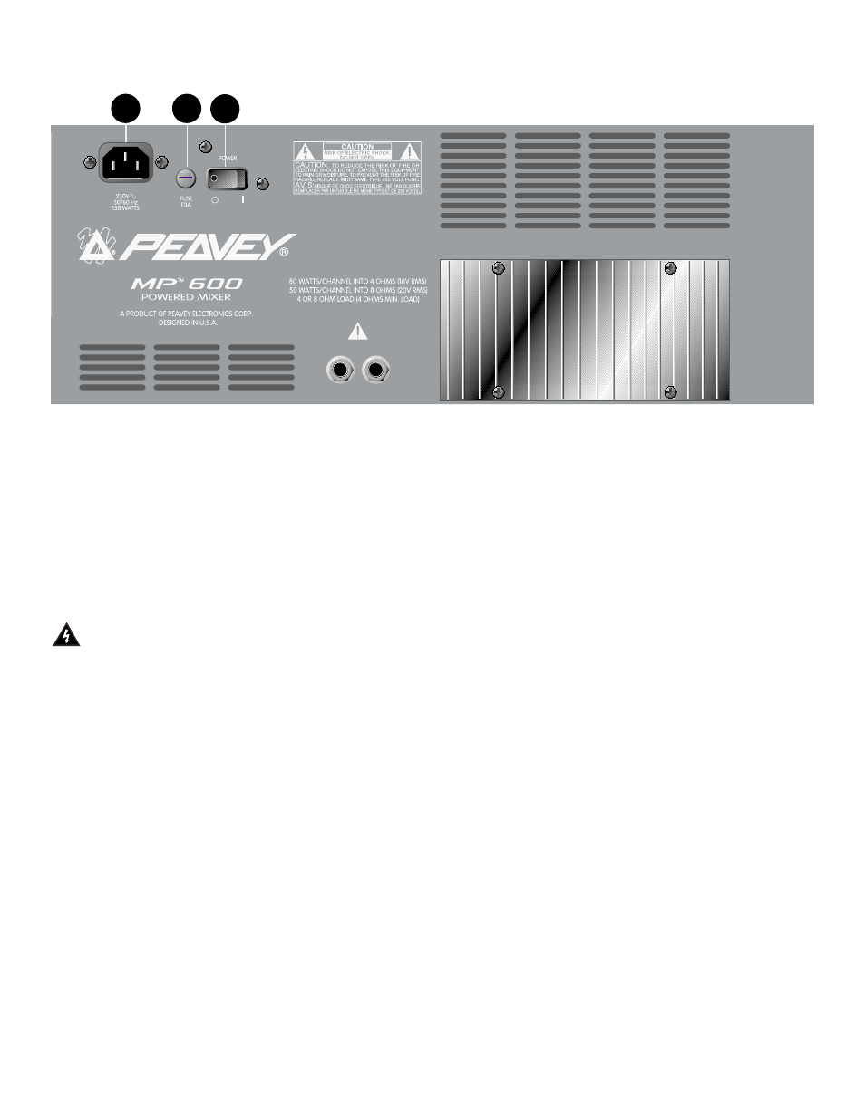 Peavey MP 600 User Manual | Page 18 / 32