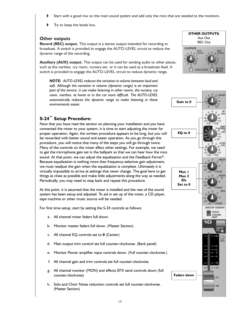 Peavey S-24 User Manual | Page 17 / 32