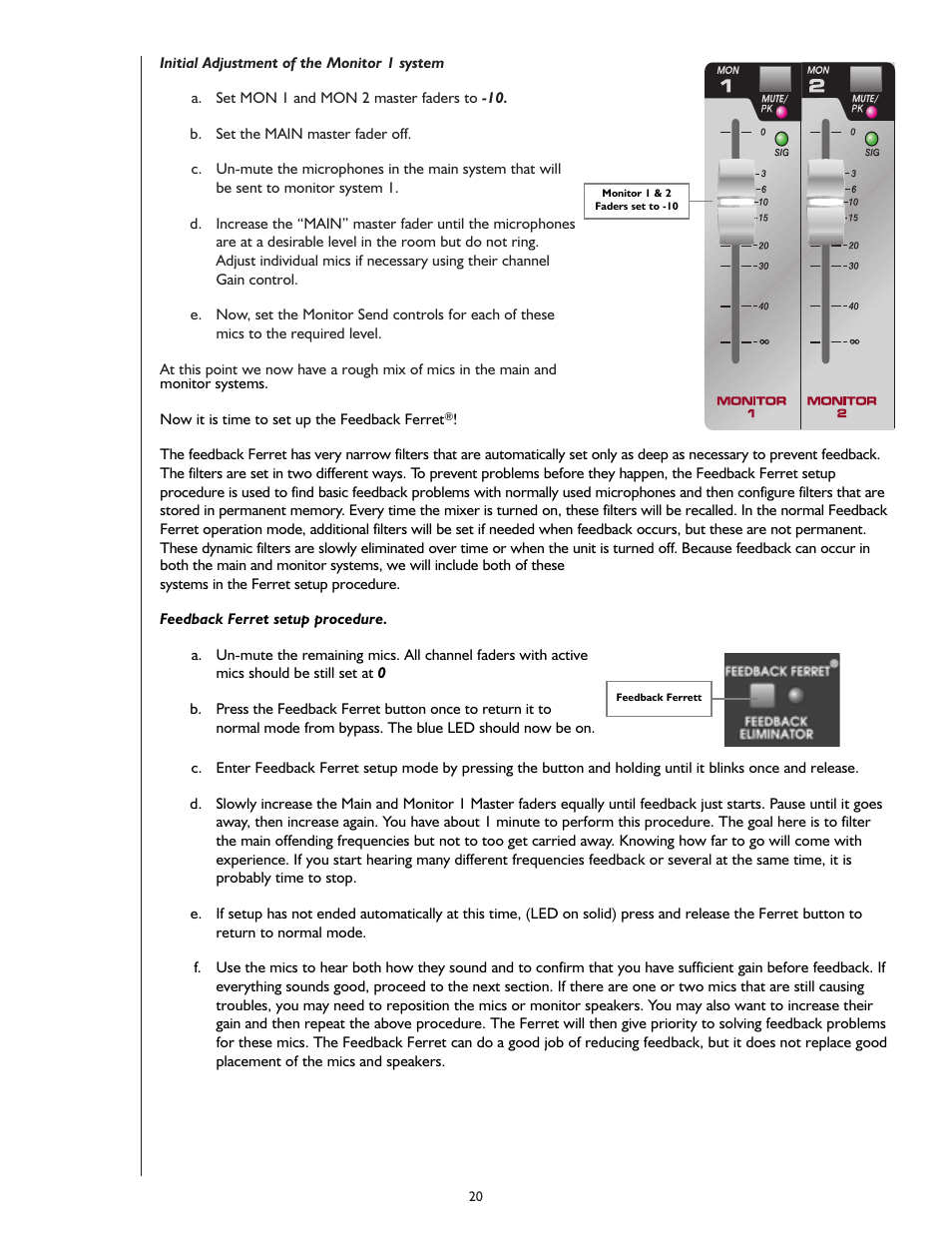 Peavey S-24 User Manual | Page 20 / 32
