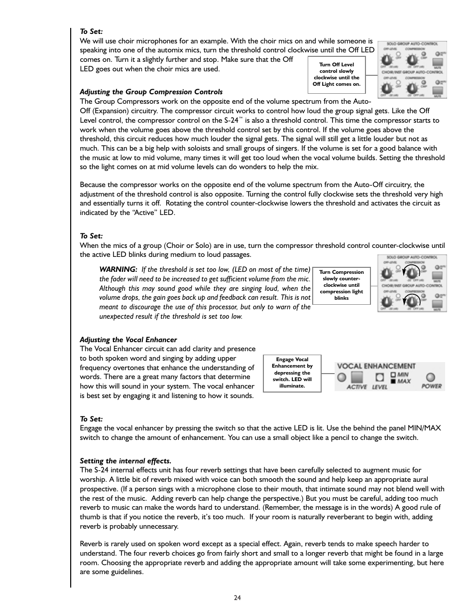 Peavey S-24 User Manual | Page 24 / 32