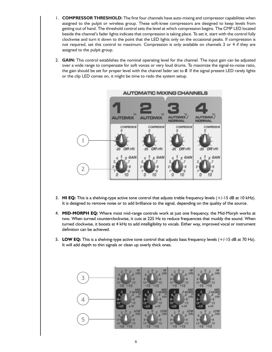 Peavey S-24 User Manual | Page 6 / 32