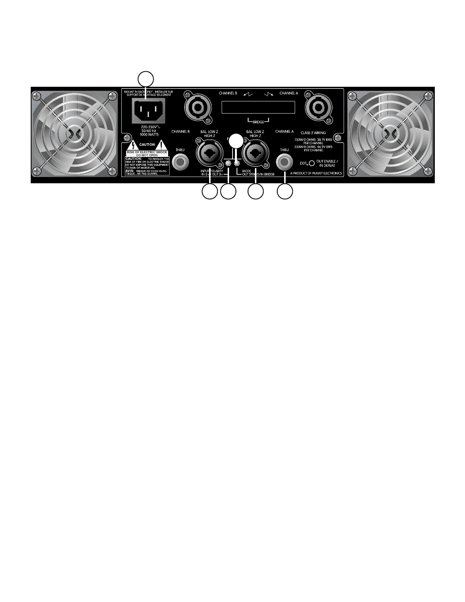 Peavey GPS Series User Manual | Page 22 / 72