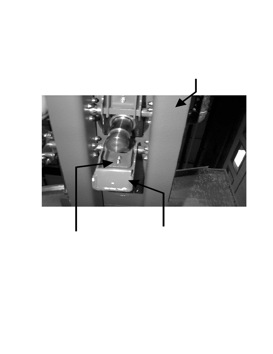 Upper cross-member shaft lock uplock jaw figure 8 | Milnor KURSPK0025 User Manual | Page 25 / 30