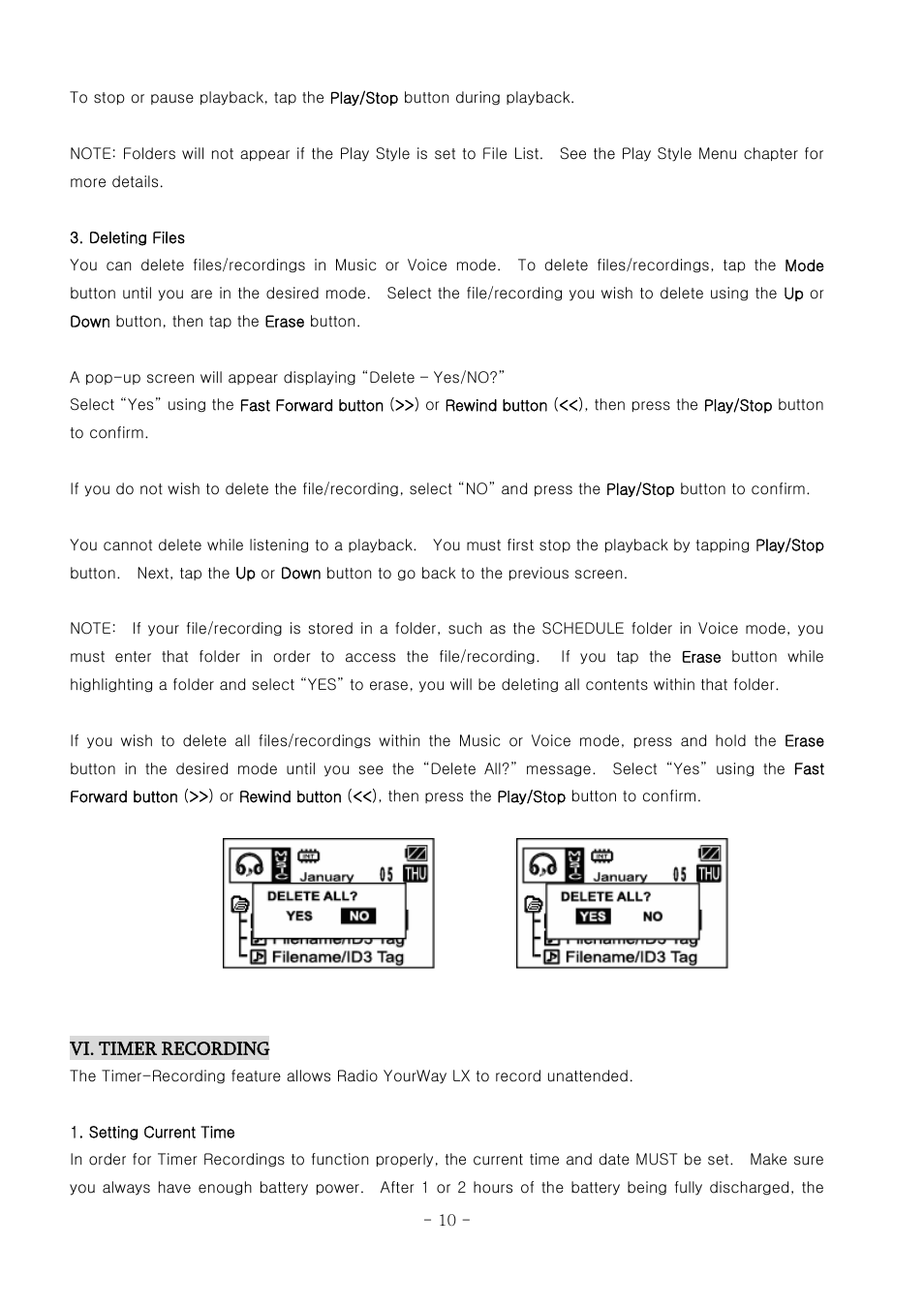 PoGo Products RadioYourWay LX User Manual | Page 11 / 46