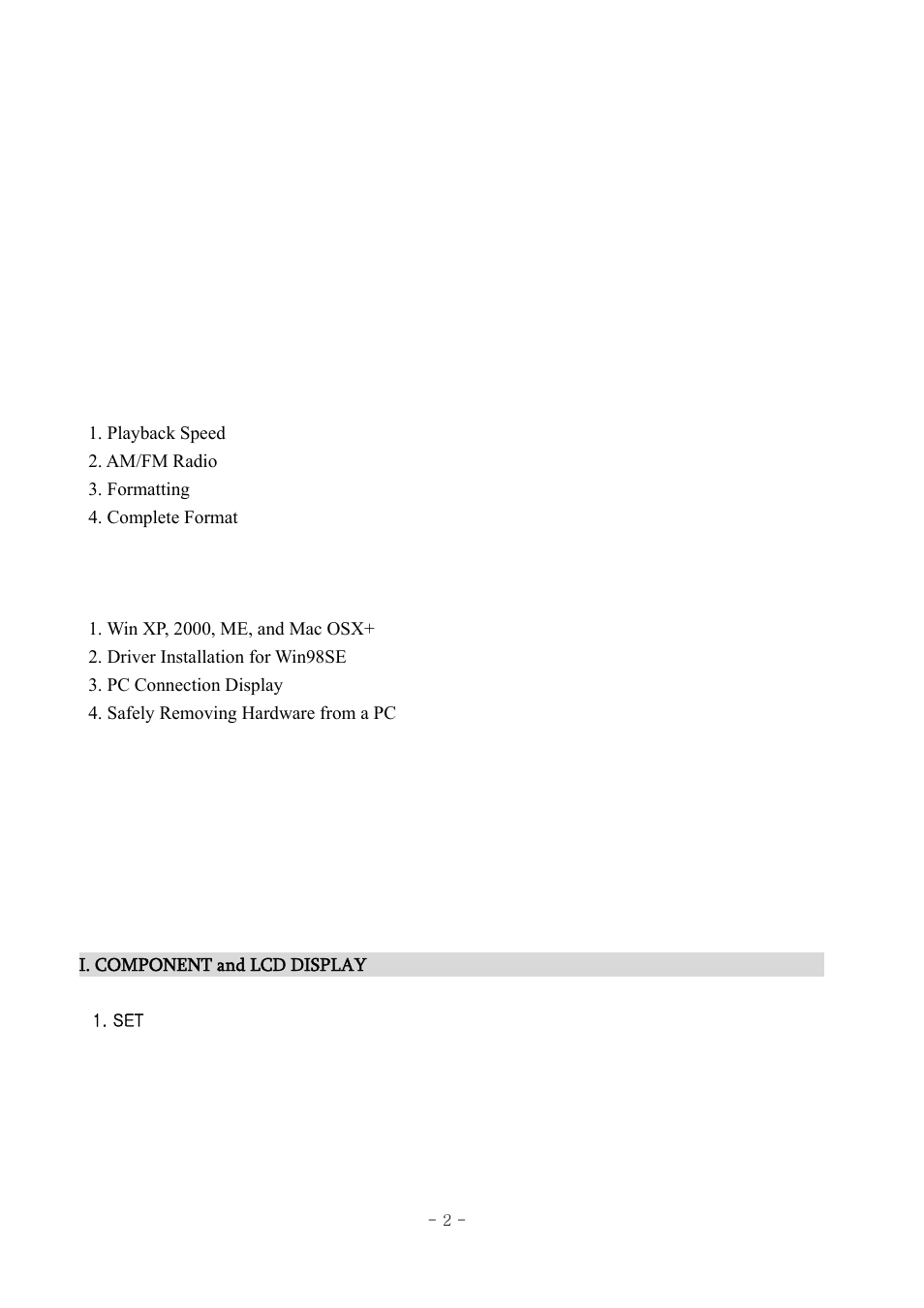 PoGo Products RadioYourWay LX User Manual | Page 3 / 46