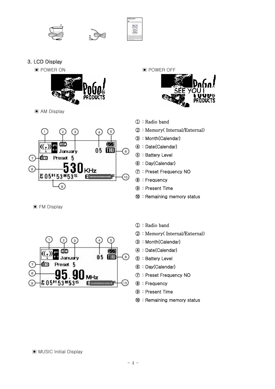 PoGo Products RadioYourWay LX User Manual | Page 5 / 46