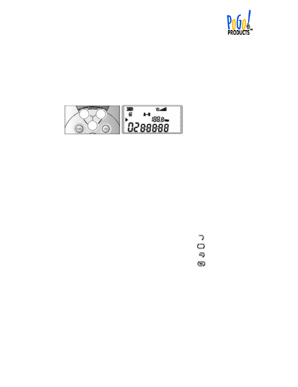 PoGo Products Recordable MP3 Player User Manual | Page 7 / 13