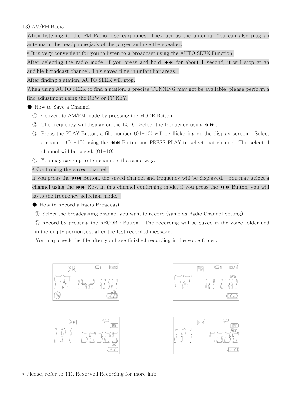 PoGo Products Radio YourWay User Manual | Page 21 / 39