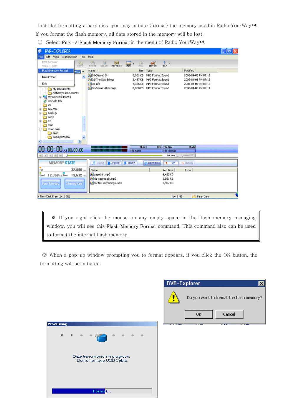 PoGo Products Radio YourWay User Manual | Page 34 / 39
