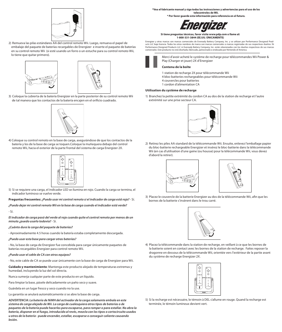 Energizer PL-7522 User Manual | Page 2 / 5