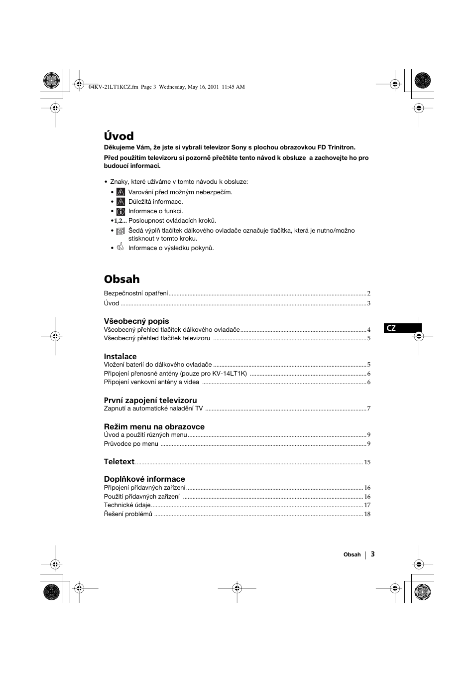 Sony KV-21LT1K User Manual | Page 21 / 128