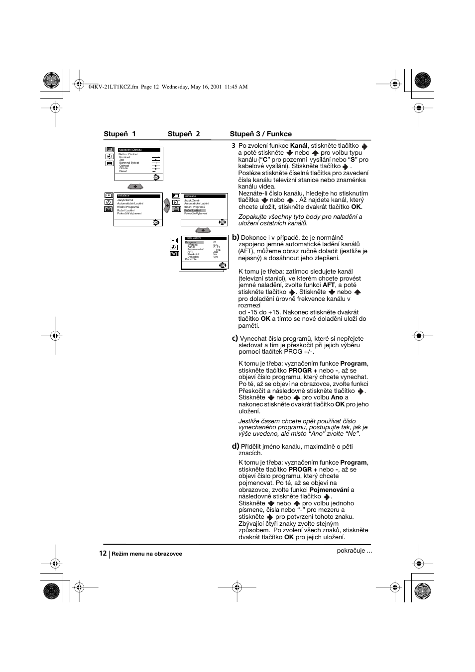 Sony KV-21LT1K User Manual | Page 30 / 128