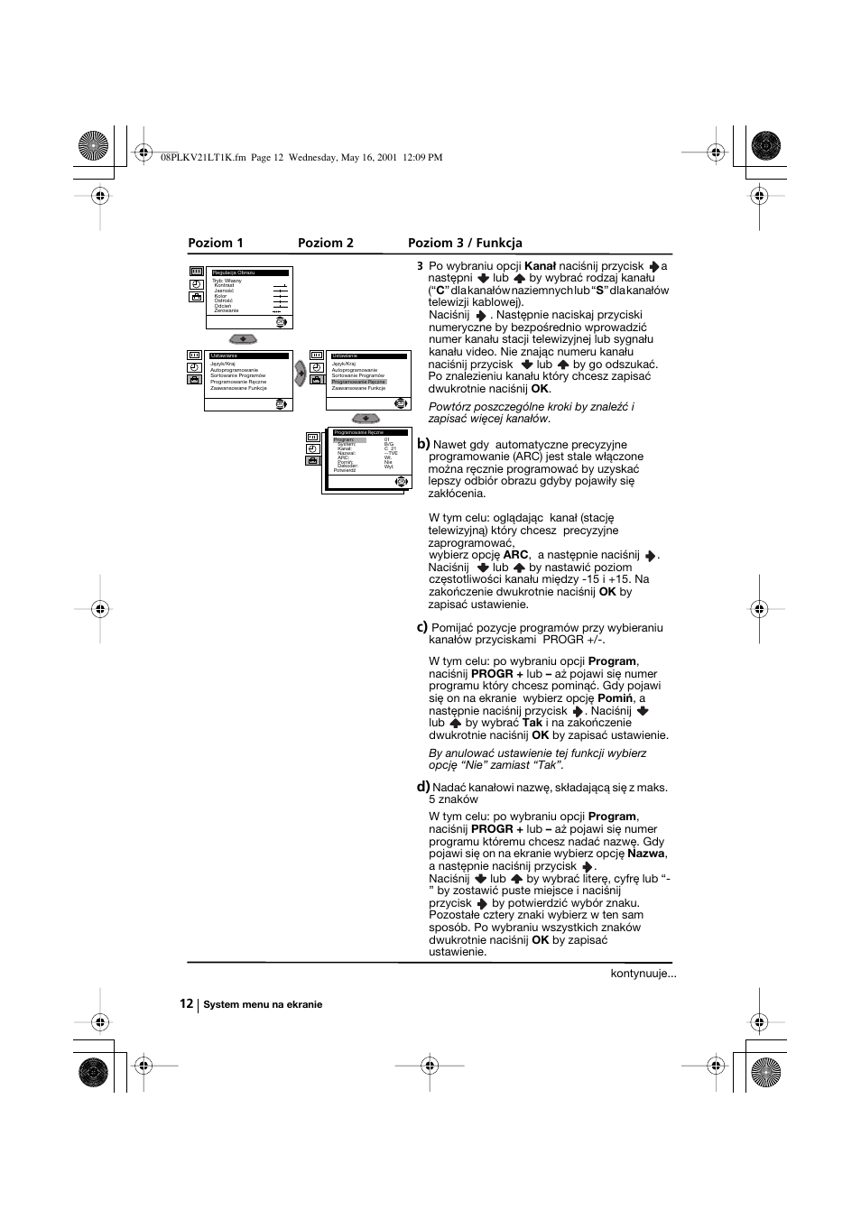 Sony KV-21LT1K User Manual | Page 66 / 128