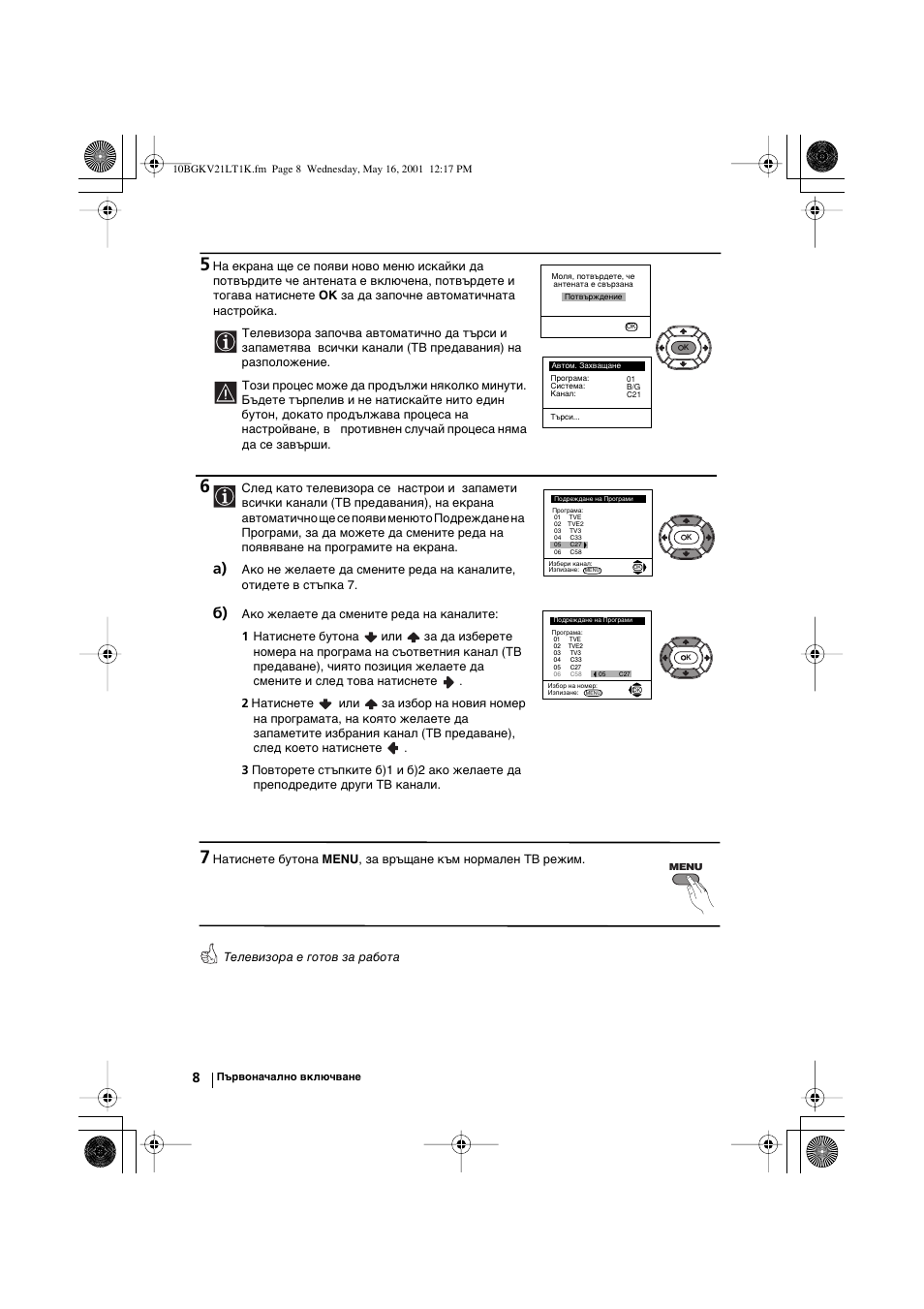 Sony KV-21LT1K User Manual | Page 80 / 128