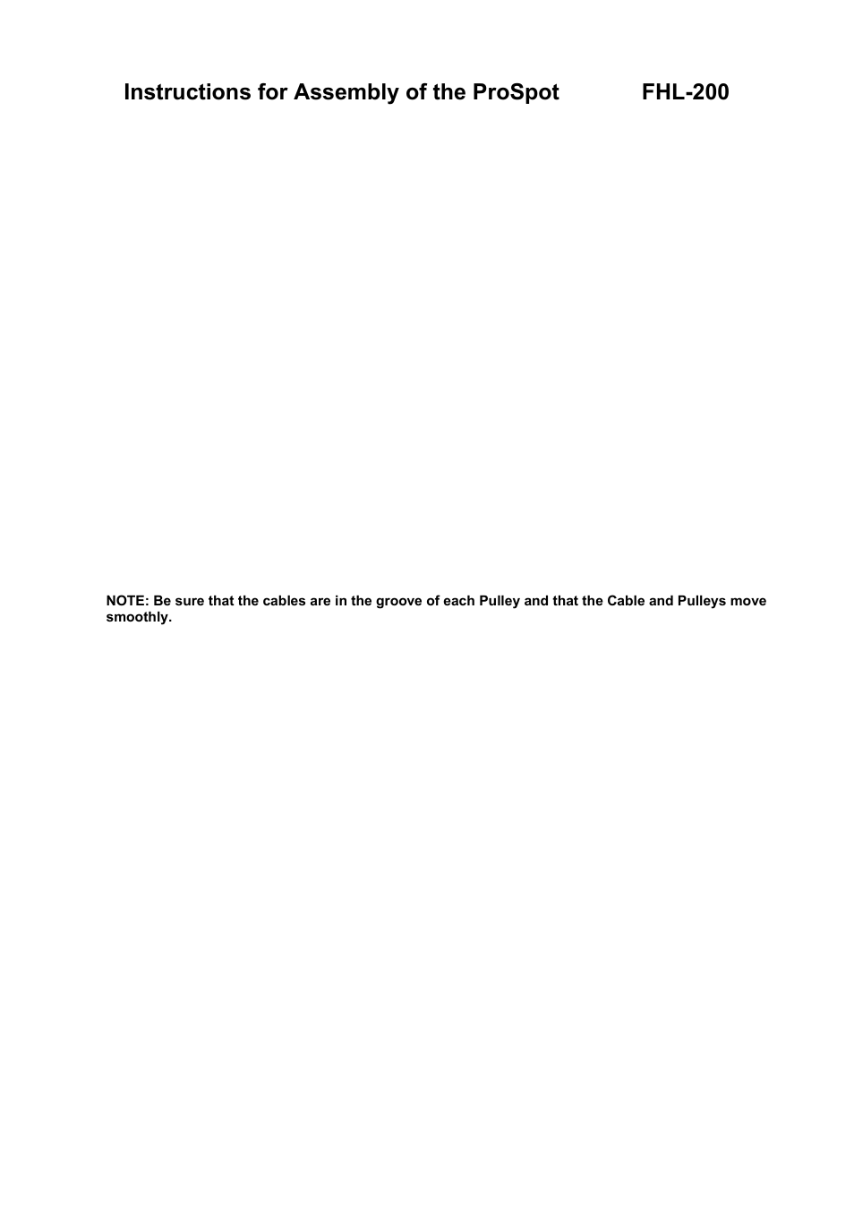 ProSpot Fitness Bench FHL-200 User Manual | Page 5 / 9