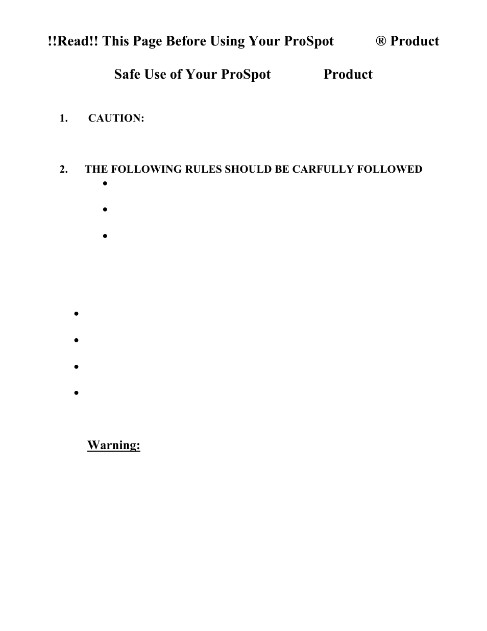 ProSpot Fitness FUSION HG-5 User Manual | Page 18 / 29