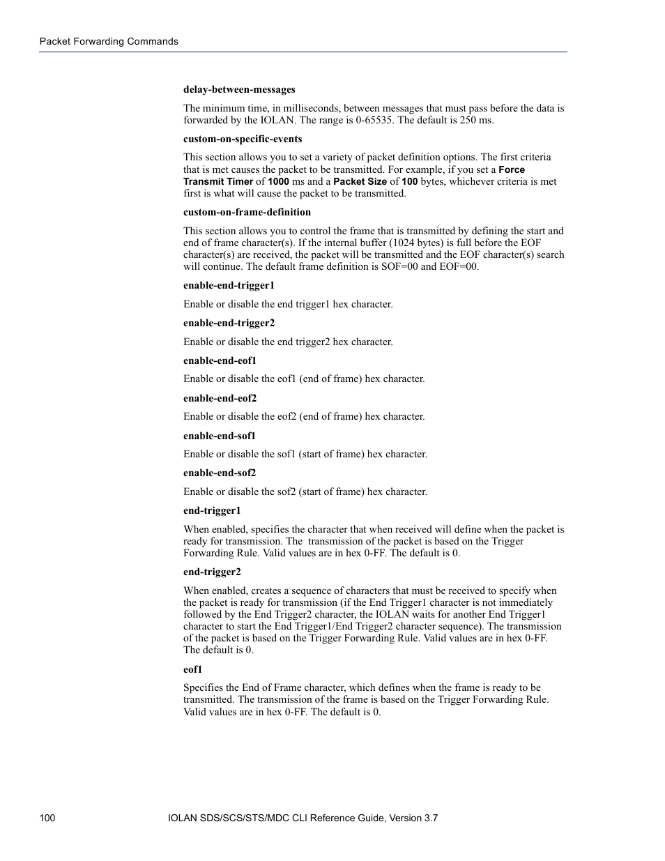 Perle Systems IOLAN SDS User Manual | Page 100 / 162
