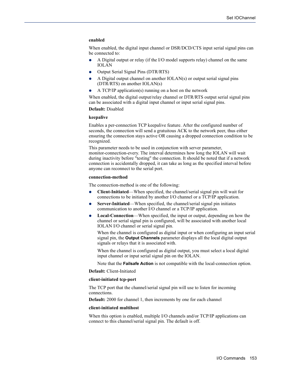 Perle Systems IOLAN SDS User Manual | Page 153 / 162