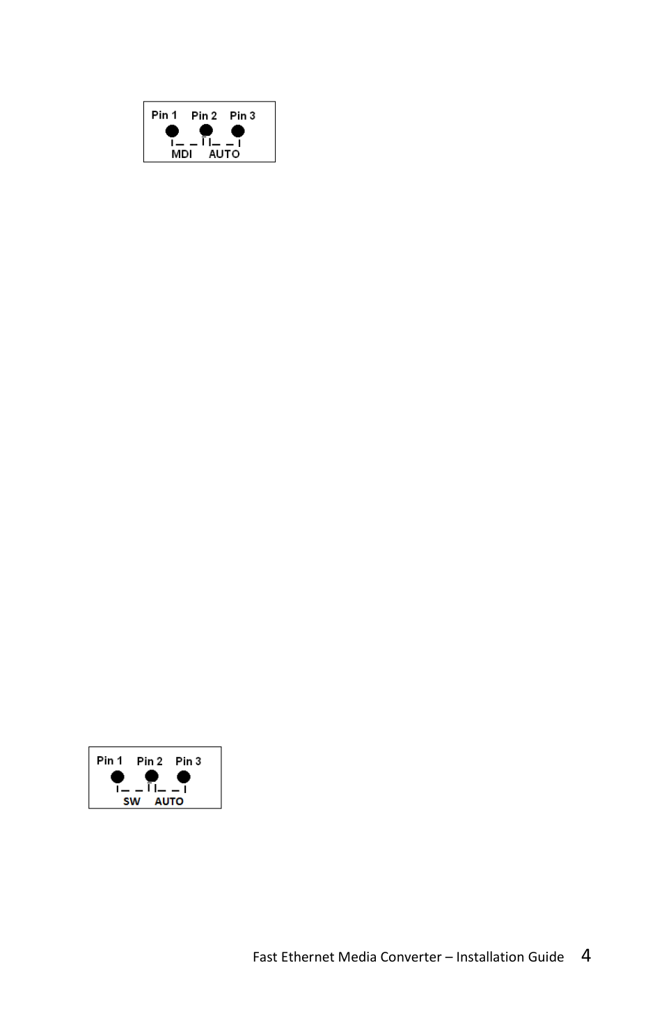 Auto-config jumper (cm-100 only) | Perle Systems C-100-XXXXX User Manual | Page 4 / 19