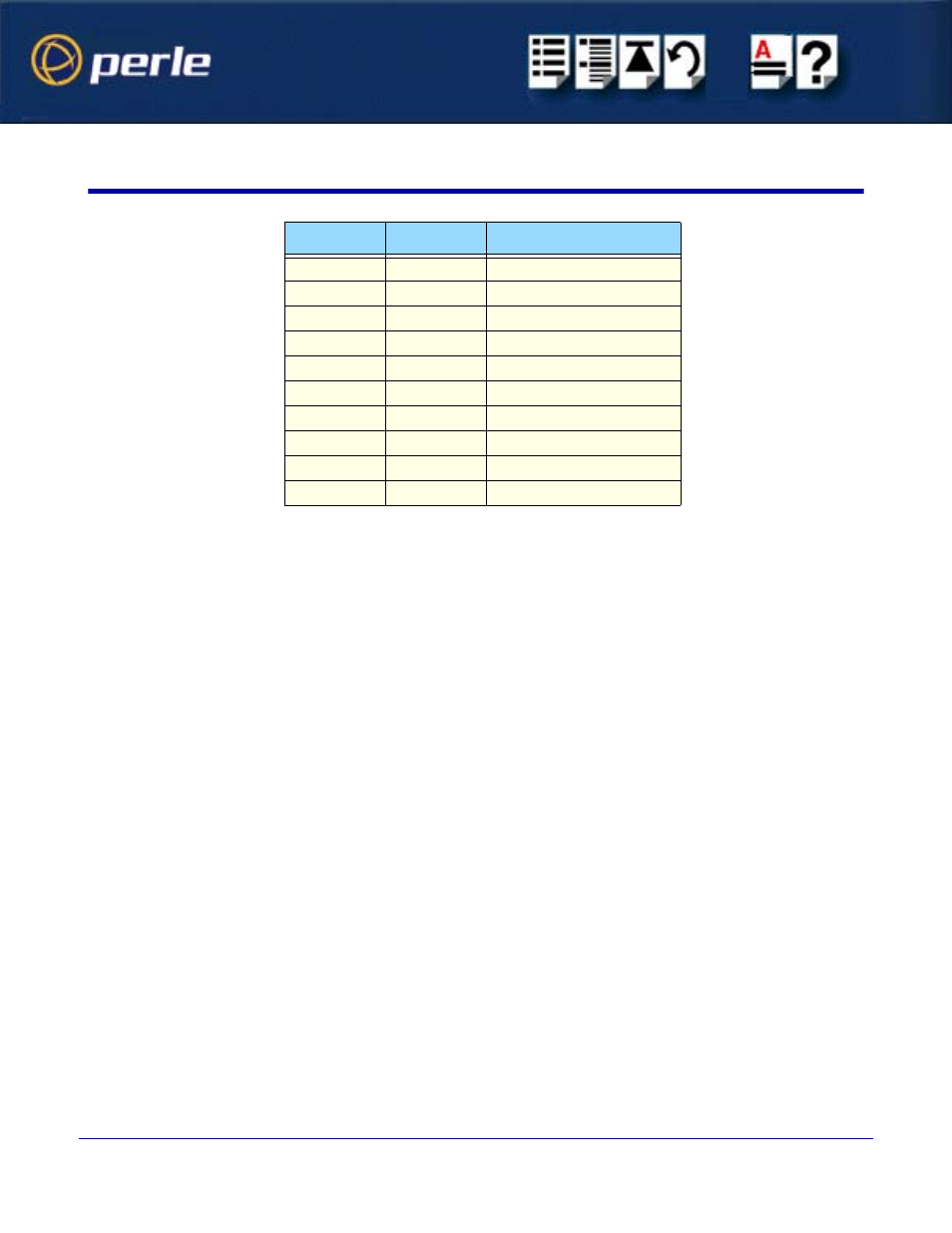 Definitions of signals and direction | Perle Systems Speed LE 1P User Manual | Page 32 / 61
